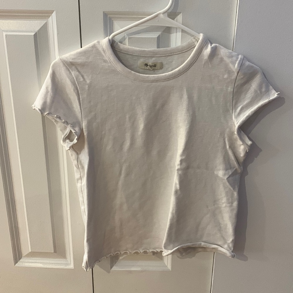 Size medium madewell white shirt